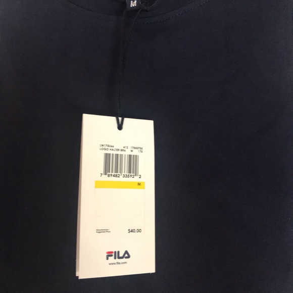 New with tags athleasure Fila Crop Top! - Picture 4 of 5